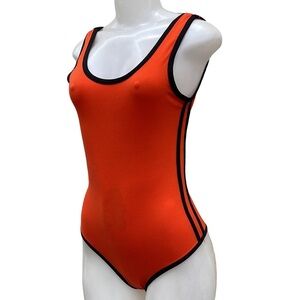 Beware Orange Bodysuit M